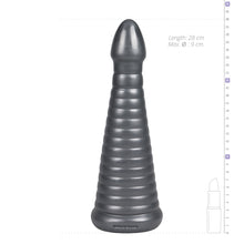 Lade das Bild in den Galerie-Viewer, Rockeye Großer Dildo - Gun Metal