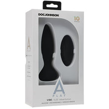 Lade das Bild in den Galerie-Viewer, Vibe Adventurous vibrierender Analplug - Schwarz