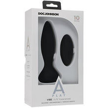 Lade das Bild in den Galerie-Viewer, Vibe Experienced vibrierender Analplug - Schwarz