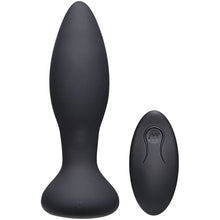 Lade das Bild in den Galerie-Viewer, Rimmer Experienced vibrierender und rotierender Analplug - Schwarz