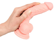 Lade das Bild in den Galerie-Viewer, Medizinischem Silikon Dildo 18 cm