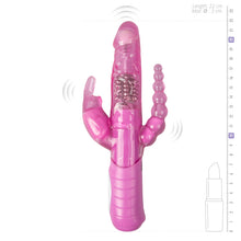Lade das Bild in den Galerie-Viewer, Dreifach Dual Rabbit Vibrator