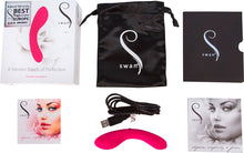 Lade das Bild in den Galerie-Viewer, The Mini Swan Wand Vibrator - Pink
