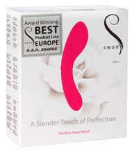 Lade das Bild in den Galerie-Viewer, The Mini Swan Wand Vibrator - Pink