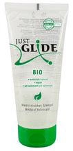 Lade das Bild in den Galerie-Viewer, Just Glide Bio Gleitgel auf Wasserbasis - 200 ml