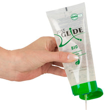 Lade das Bild in den Galerie-Viewer, Just Glide Bio Gleitgel auf Wasserbasis - 200 ml
