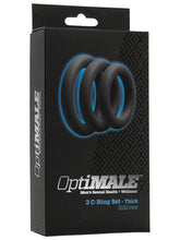 Lade das Bild in den Galerie-Viewer, 3-teiliges Penisring-Set in Grau