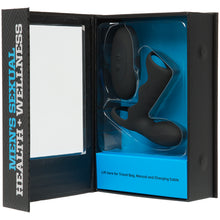 Lade das Bild in den Galerie-Viewer, Vibrierender Peniskäfig mit Funkfernbedienung - Schwarz