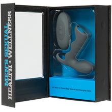 Lade das Bild in den Galerie-Viewer, Vibrierender Peniskäfig mit Funkfernbedienung - Grau