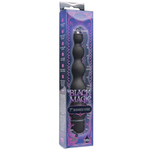 Lade das Bild in den Galerie-Viewer, Black Magic - 7 Zoll geriffelter Vibrator