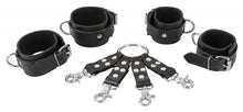 Lade das Bild in den Galerie-Viewer, Luxus Leder-Bondage-Set