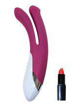 Lade das Bild in den Galerie-Viewer, Mystim Doppelvibrator aus Silikon in Violett