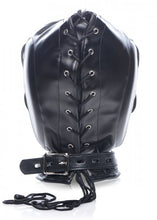 Lade das Bild in den Galerie-Viewer, Bondage Kapuze mit Penis Gag