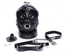 Lade das Bild in den Galerie-Viewer, Bondage Kapuze mit Penis Gag