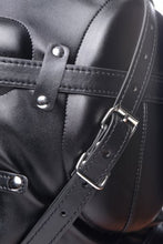 Lade das Bild in den Galerie-Viewer, Bondage Kapuze mit atmungsaktiv Ball Gag