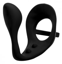 Lade das Bild in den Galerie-Viewer, Excursion Analplug mit Penis- und Hodenring