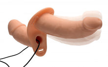 Lade das Bild in den Galerie-Viewer, Power Pegger Doppel-Strap-On Vibrator - Hautfarbe