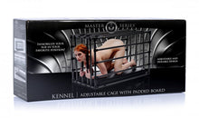 Lade das Bild in den Galerie-Viewer, Verstellbarer Bondage Zwinger Käfig