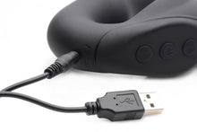 Lade das Bild in den Galerie-Viewer, Evoke vibrierender Strap-on ohne Gurte - schwarz