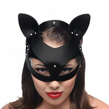 Lade das Bild in den Galerie-Viewer, Bad Kitten - Katzenmaske aus Leder