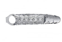 Lade das Bild in den Galerie-Viewer, Vergrößerung Penishülle mit Noppen - Transparent