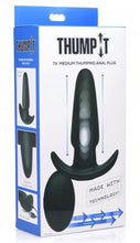 Lade das Bild in den Galerie-Viewer, Thump-It Curved Buttplug aus Silikon - Medium