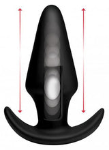 Lade das Bild in den Galerie-Viewer, Thump-It Curved Buttplug aus Silikon - Groß