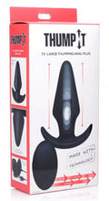 Lade das Bild in den Galerie-Viewer, Thump-It Curved Buttplug aus Silikon - Groß