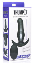 Lade das Bild in den Galerie-Viewer, Thump-It Curved Buttplug aus Silikon