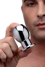 Lade das Bild in den Galerie-Viewer, Small Abyss - Hohler Analplug aus Stahl