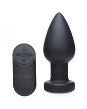 Lade das Bild in den Galerie-Viewer, Vibrierender Butt Plug mit LED-Leuchte - Groß
