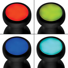 Lade das Bild in den Galerie-Viewer, Vibrierender Butt Plug mit LED-Leuchte - Groß