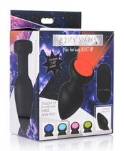 Lade das Bild in den Galerie-Viewer, Vibrierender Butt Plug mit LED-Leuchte - Groß
