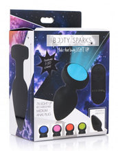 Lade das Bild in den Galerie-Viewer, Vibrierender Butt Plug mit LED-Beleuchtung - Mittel