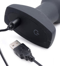 Lade das Bild in den Galerie-Viewer, Aufblasbarer und vibrierender Prostata-Analplug