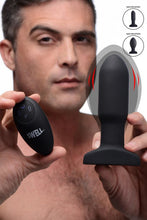 Lade das Bild in den Galerie-Viewer, Aufblasbarer und vibrierender Analplug in Raketenform