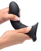 Lade das Bild in den Galerie-Viewer, Squeeze-It Phallic Dildo - Schwarz