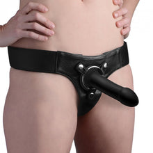 Lade das Bild in den Galerie-Viewer, Squeeze-It Phallic Dildo - Schwarz