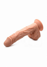 Lade das Bild in den Galerie-Viewer, Realistischer vibrierender und rotierender Dildo mit Gurtzeug