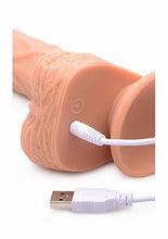 Lade das Bild in den Galerie-Viewer, Realistischer vibrierender und rotierender Dildo mit Gurtzeug