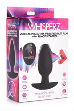 Lade das Bild in den Galerie-Viewer, Whisperz vibrierender Analplug mit Stimmaktivierung