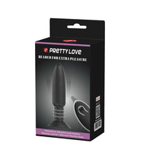 Lade das Bild in den Galerie-Viewer, Vibrierender Butt Plug mit rotierenden Perlen