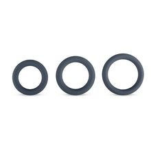 Lade das Bild in den Galerie-Viewer, 3-teiliges Penisring Set - grau