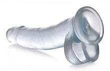 Lade das Bild in den Galerie-Viewer, Jock C-Thru Transparenter Dildo - 23 cm