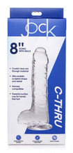 Lade das Bild in den Galerie-Viewer, Jock C-Thru Transparenter Dildo - 21 cm