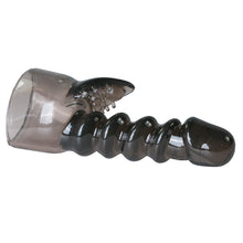 Lade das Bild in den Galerie-Viewer, Aufsatz in Schwarz mit realistischer Eichel