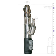 Lade das Bild in den Galerie-Viewer, Rabbit Vibrator in Schwarz