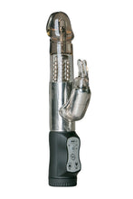Lade das Bild in den Galerie-Viewer, Rabbit Vibrator in Schwarz