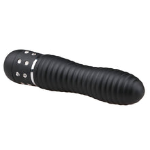 Lade das Bild in den Galerie-Viewer, EasyToys Mini-Vibrator geriffelt in Schwarz