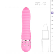 Lade das Bild in den Galerie-Viewer, EasyToys Mini-Vibrator geriffelt in Pink